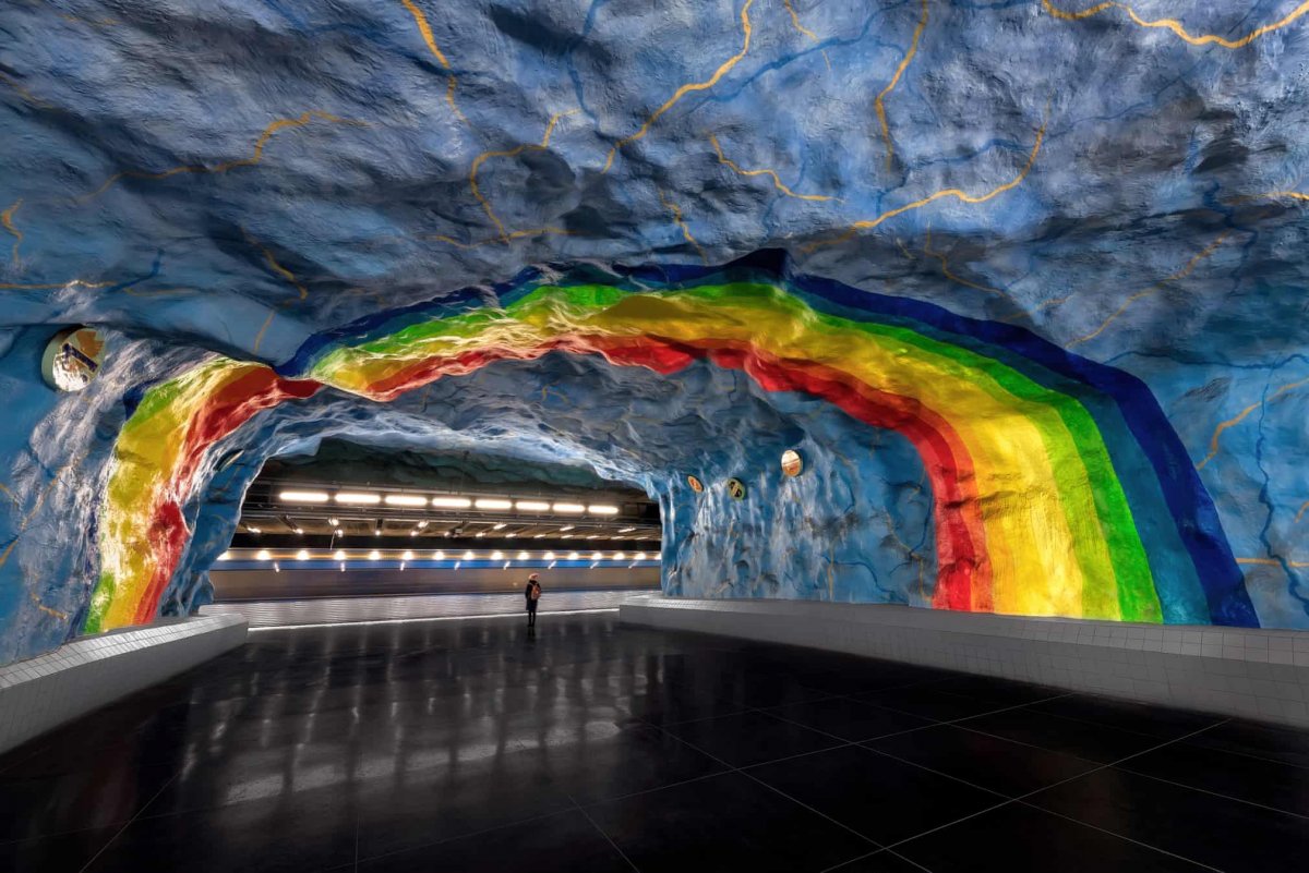 Stoccolma, guida gay - Stoccolma gay arte metro e1576143108475 - Gay.it