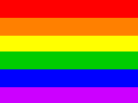 Bandiera della Pace contro bandiera gay - rainbow flag - Gay.it