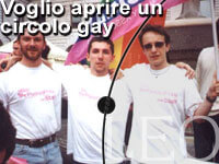 VOGLIO APRIRE UN CIRCOLO GAY