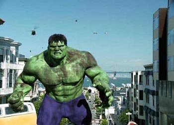 I MUSCOLI FINTI DI HULK