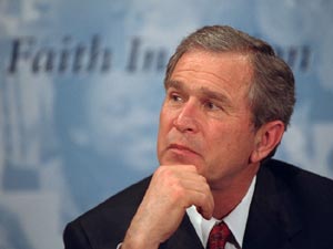 Bush, difendiamo sacro vincolo del matrimonio - george w bush 1 - Gay.it