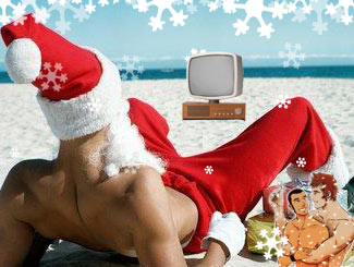 UN NATALE TUTTO GAY DAVANTI ALLA TV