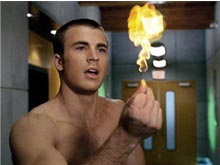 CHRIS EVANS, UNA TORCIA UMANA DAVVERO HOT