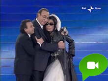 Bertè show a Sanremo