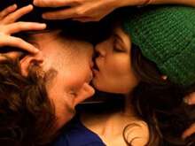 Un bacio romantico ma troppo caramelloso