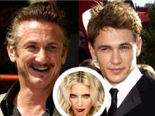 James Franco bacia Sean Penn. Lui scrive a Madonna - milkmadonnaBASE - Gay.it