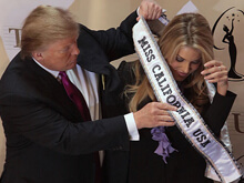 Usa: Donald Trump licenzia Miss California - trump misscalBASE - Gay.it