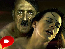Campagna schok per il sesso sicuro con Hitler