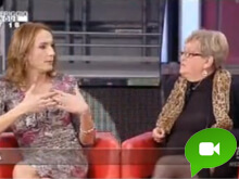 Sandra Alvino aggredisce Luxuria: "Divorzio per colpa tua" - Gay.it