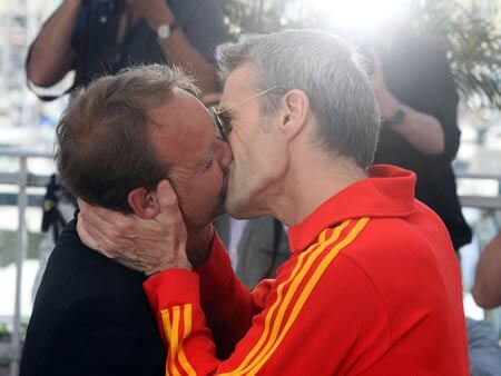 Cannes, il bacio gay del monaco trappista