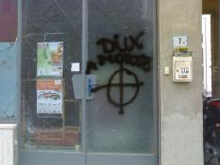 Grosseto: imbrattato l'ingresso della sede di Arcigay - arcigay grosseto duxBASE 1 - Gay.it