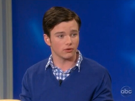 Chris Colfer: “Io, vittima di bullismo per la mia voce”