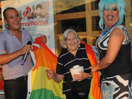 Margherita Hack personaggio gay del 2010