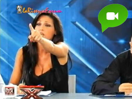 Il primo vaffa di X Factor 4: Tatangelo contro D'Abbraccio - tatangelo vaffaBASE - Gay.it