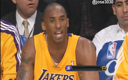 Il video dell’insulto di Kobe Bryant