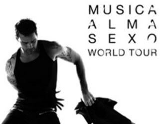 Tre date italiane per il tour di Ricky Martin