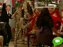Gli auguri di Natale di Glee