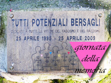 Monumento alle vittime lgbt dell'Olocausto, Roma dimentica - giornatamemoria2012BASE - Gay.it