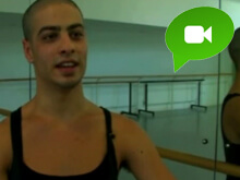 Ayman, il primo ballerino di danza classica palestinese