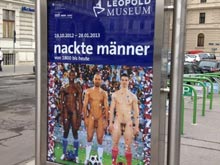 Censurato il manifesto della mostra viennese “Uomini Nudi”