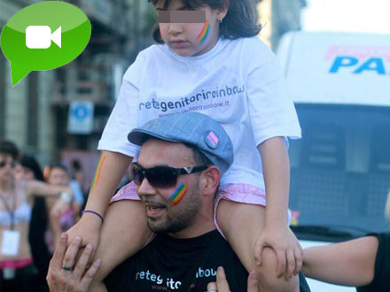 Scompare un “padre rainbow”, raccontò la sua storia in tv