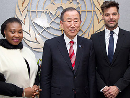 Ricky Martin all’Onu: “Farei coming out un’altra volta”
