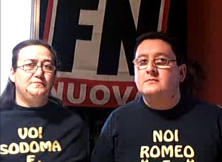 L'omofobia trash della candidata di Forza Nuova - forzanuovaBASE2 - Gay.it