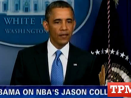 Obama sul coming out dell’atleta: “non potrei essere più orgoglioso”