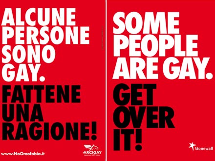 Sette omicidi e 40 casi di violenza: il rapporto Arcigay sull'omofobia - campagna omofobia13BASE 1 - Gay.it
