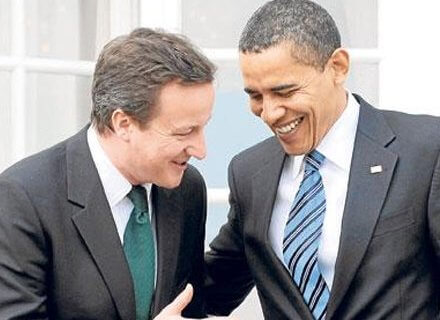 Obama incontrerà le associazioni lgbt russe. Cameron contro la legge - obama cameronBASE 1 - Gay.it