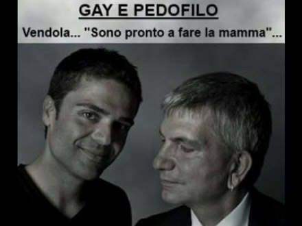 Consigliere leghista su Facebook: “Vendola gay e pedofilo”