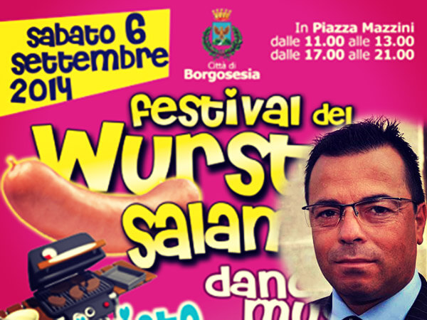 Baci gay contro Buonanno? Sindaco risponde con il Festival del Wurstel - Gianluca Buonanno wurstel festival BS 1 - Gay.it