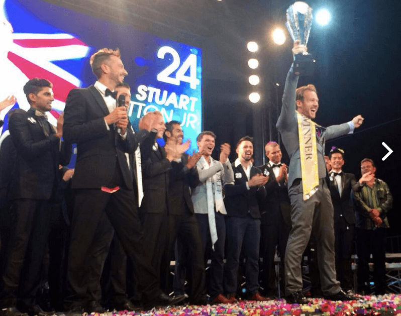 Stuart Hatton è Mister Gay World 2014