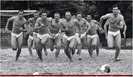 La squadra fashion di Beach Soccer