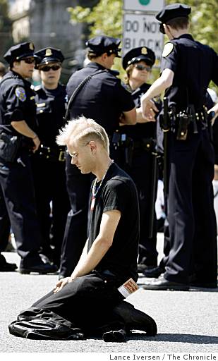 Prop 8 - Le proteste