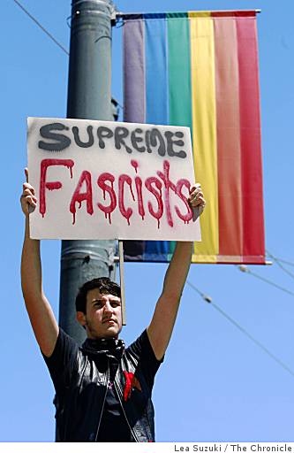 Prop 8 - Le proteste