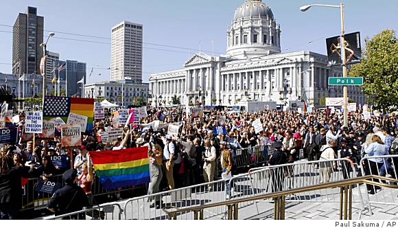 Prop 8 - Le proteste