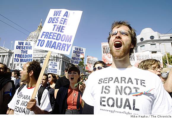Prop 8 - Le proteste