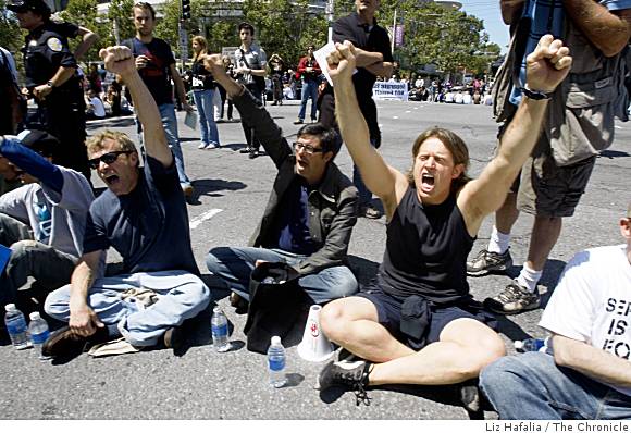 Prop 8 - Le proteste