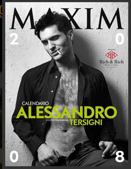 Calendari 2008: Alessandro Tersigni