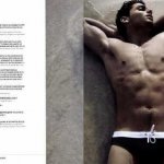 Jesus Luz su L&rsquo;Officiel Homme - Thumbnail