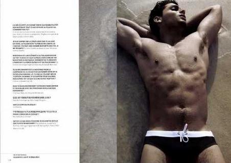 Jesus Luz su L&rsquo;Officiel Homme