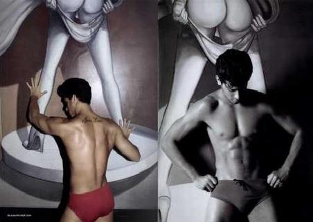Jesus Luz su L&rsquo;Officiel Homme