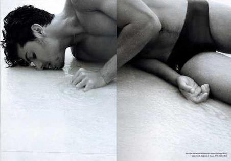 Jesus Luz su L&rsquo;Officiel Homme