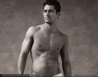 Calendari 2008: David Gandy per Dolce&Gabbana