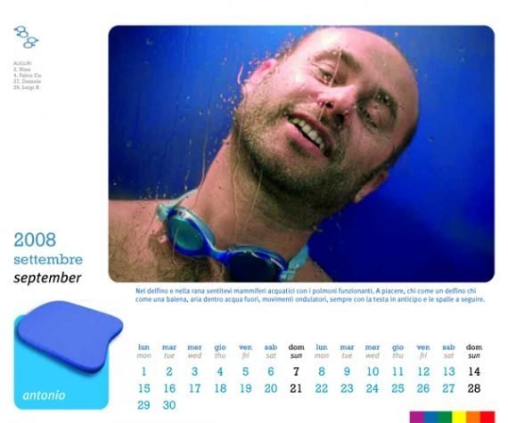 Calendari 2008: Il Gruppo Pesce
