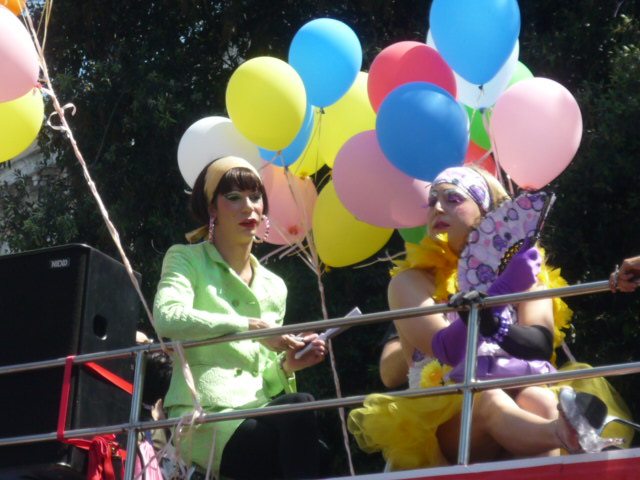 Roma Pride 2009 I carri