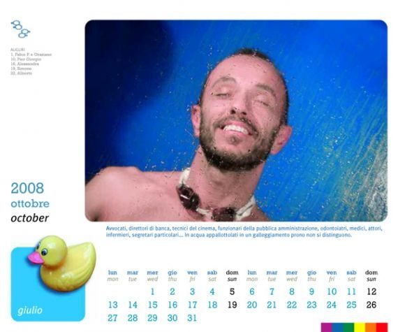 Calendari 2008: Il Gruppo Pesce
