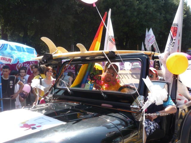Roma Pride 2009 I carri