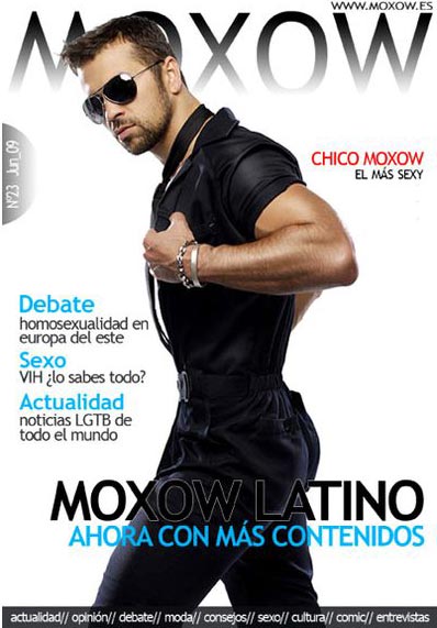 Sado-Daniel in copertina su Moxow Magazine